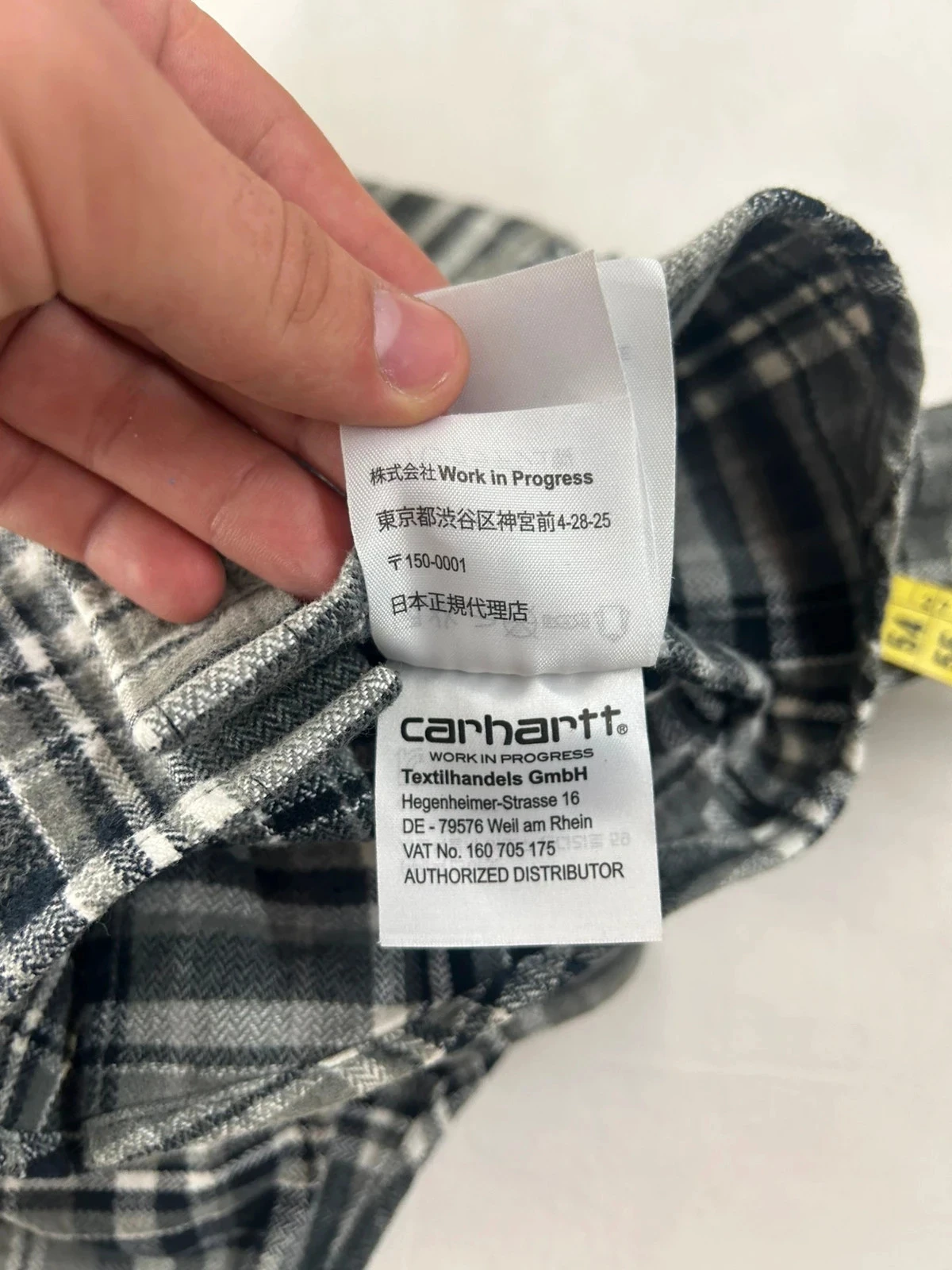 Vintage Carhartt plaid shirt – photo 15